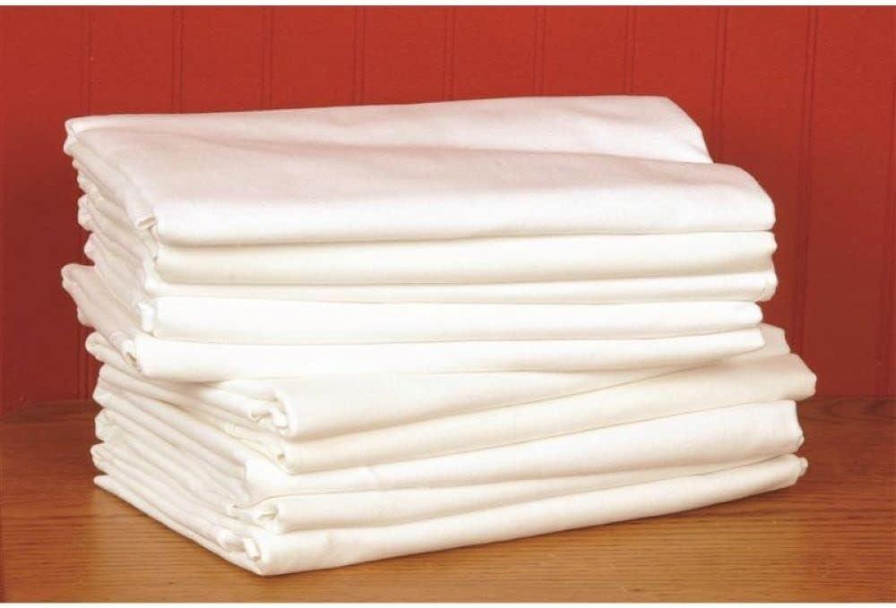 Berg Bag Flour Sack Cleaning and Dusting Kitchen Towels Cotton Muslin Pack of 10