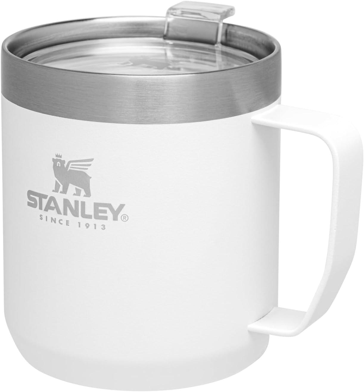 Polar White Stainless Steel Travel Mug with Tritan Lid