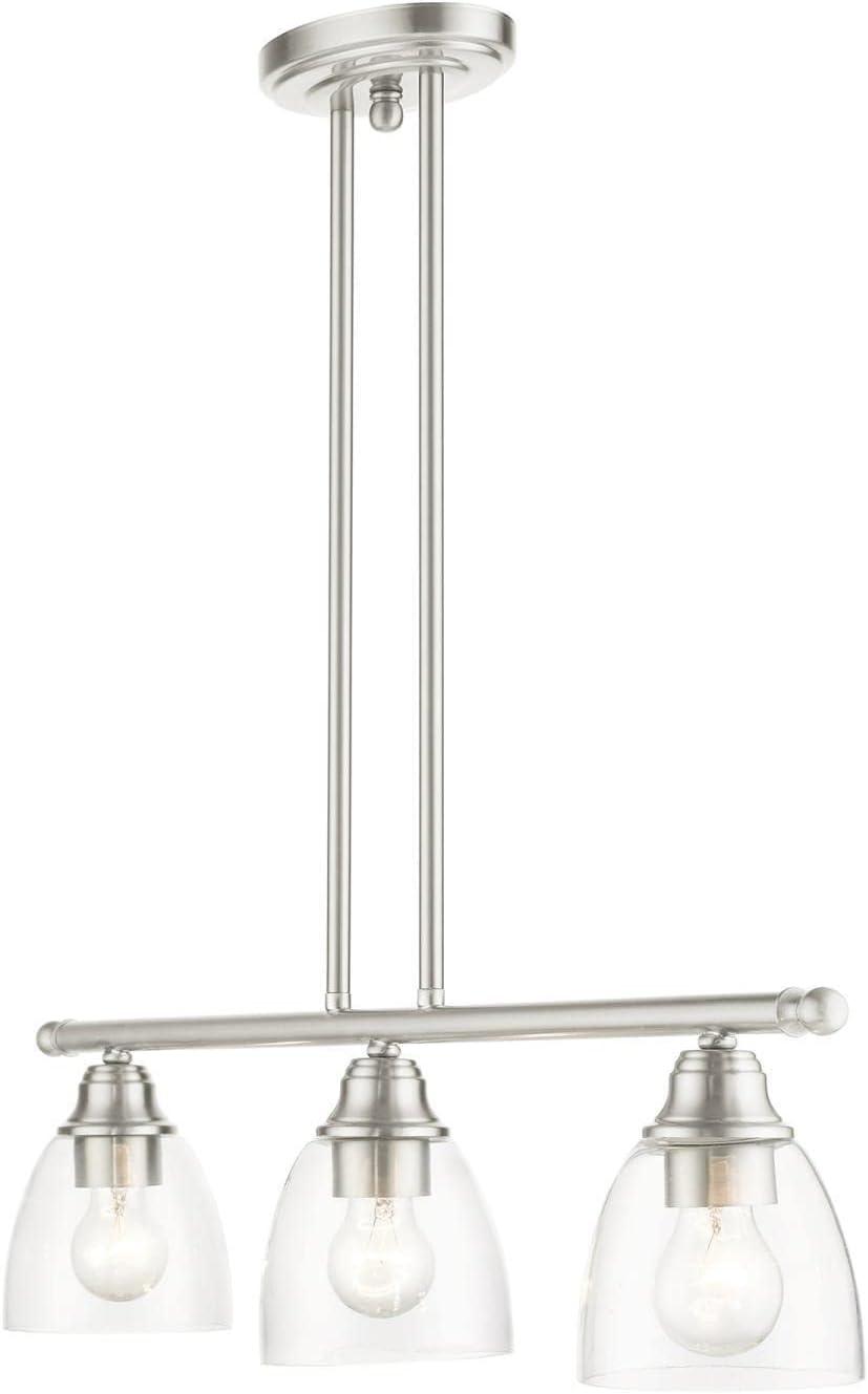 Livex Lighting Montgomery 3 - Light Chandelier in  Brushed Nickel