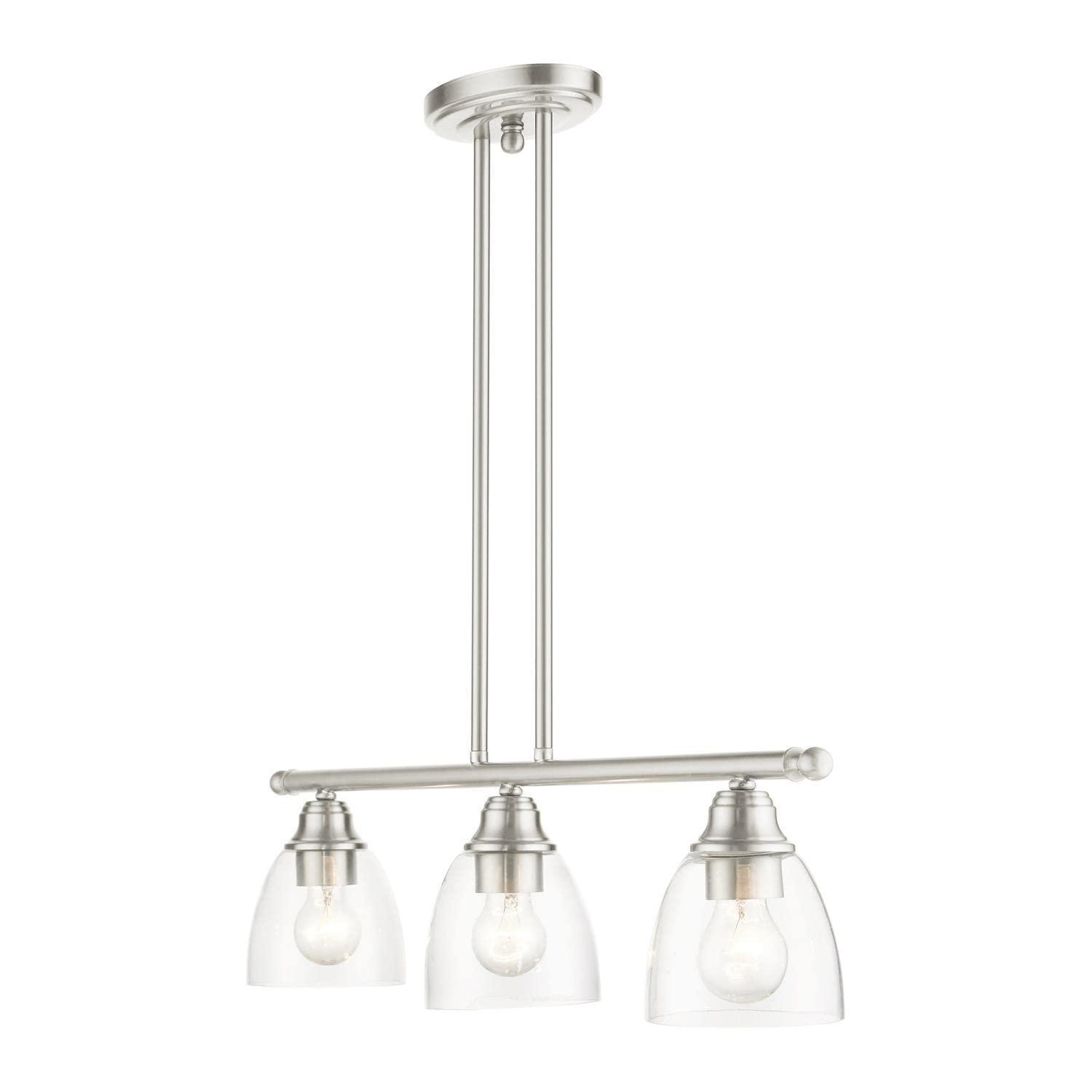 Livex Lighting Montgomery 3 - Light Chandelier in  Brushed Nickel