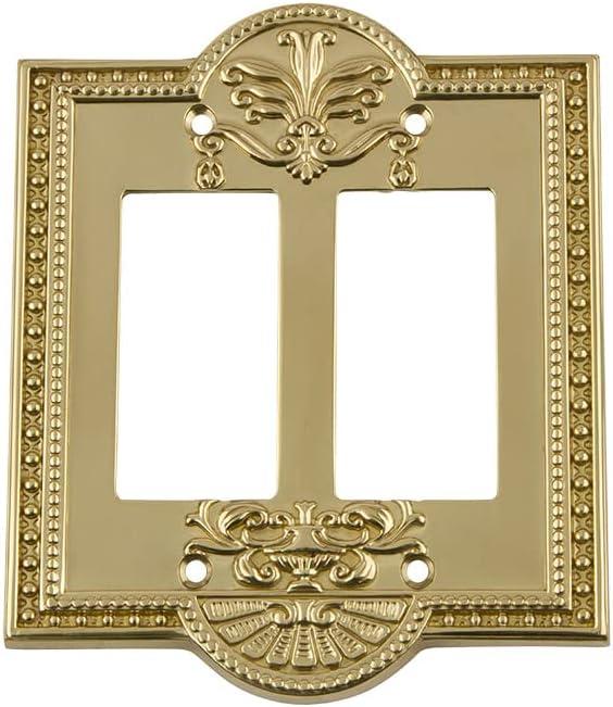 Nostalgic Warehouse Meadows 2-Gang Rocker Light Switch Wall Plate