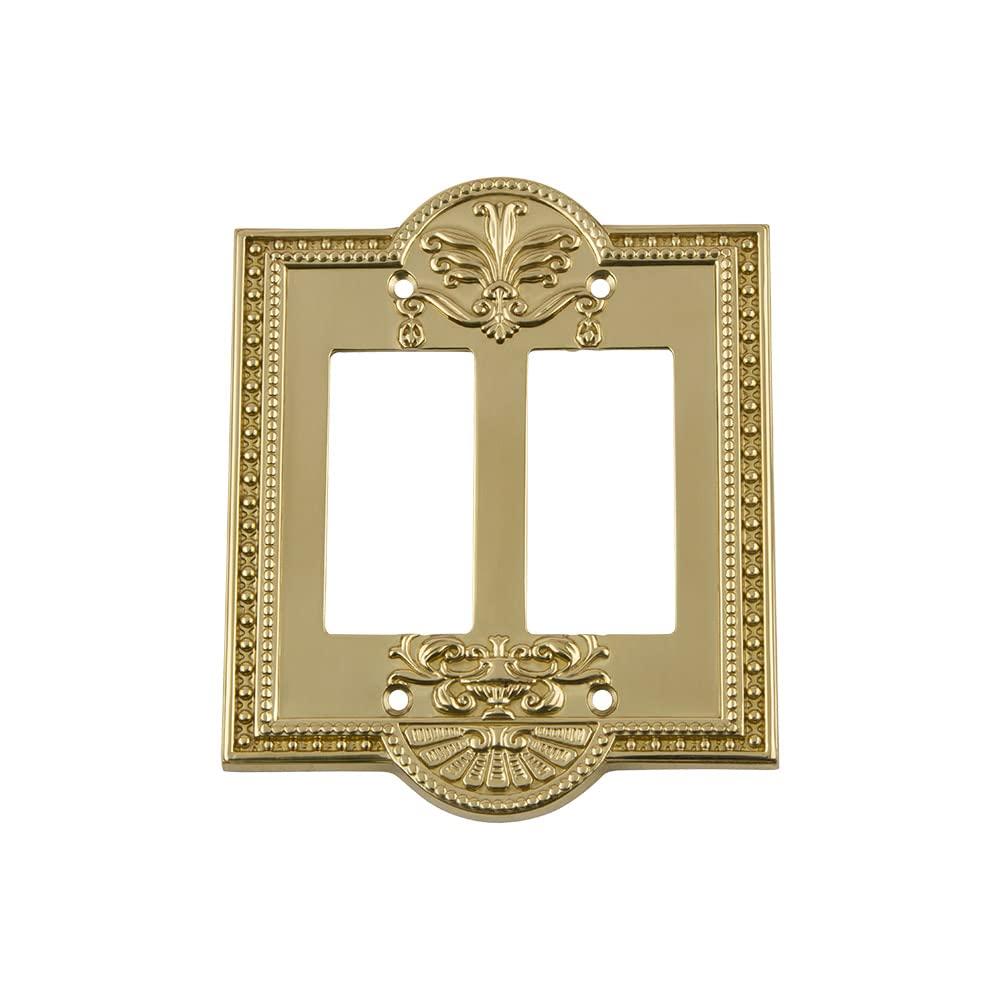 Nostalgic Warehouse Meadows 2-Gang Rocker Light Switch Wall Plate