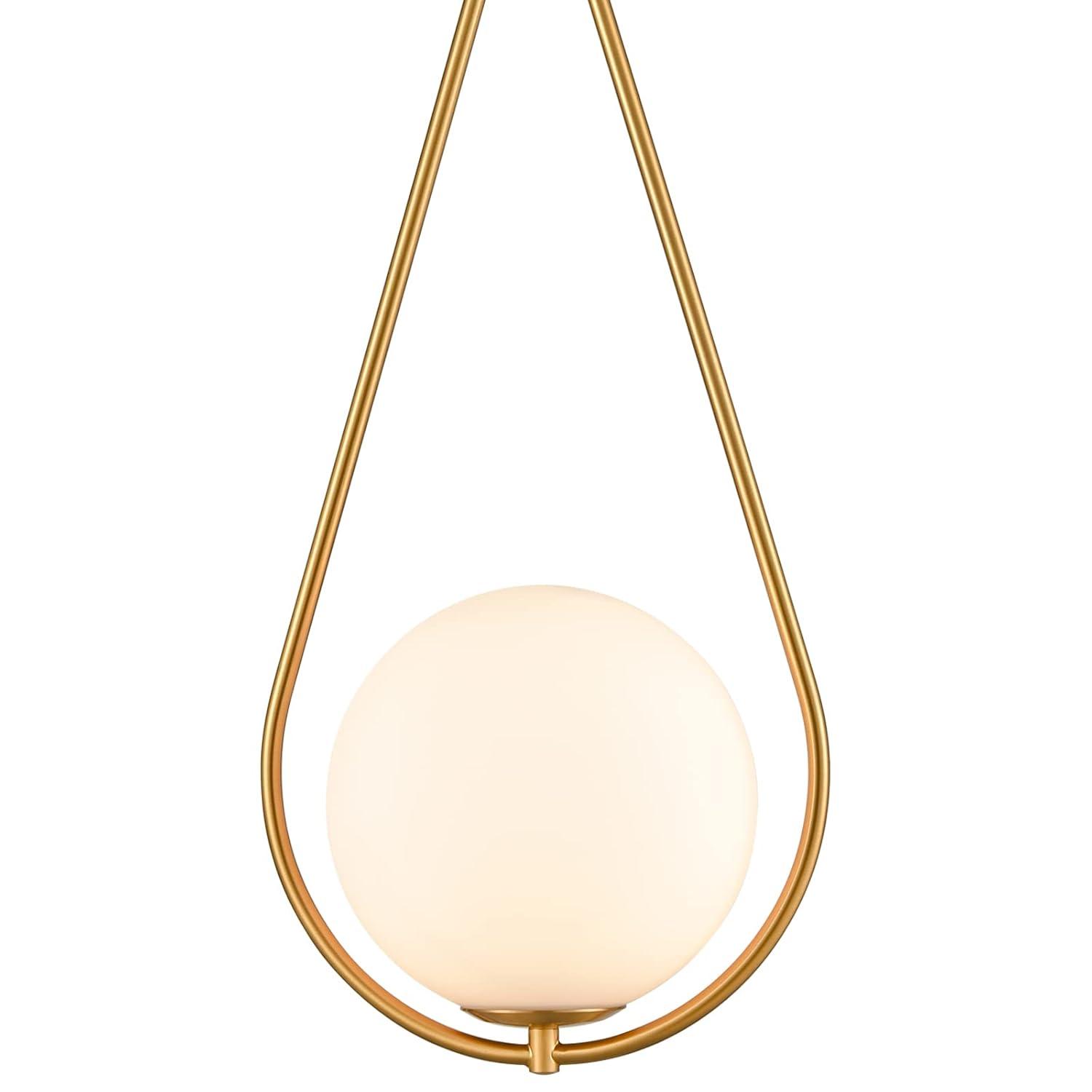 Galassia Pendant Light by AERIN - Burnished Brass / 9.5"W