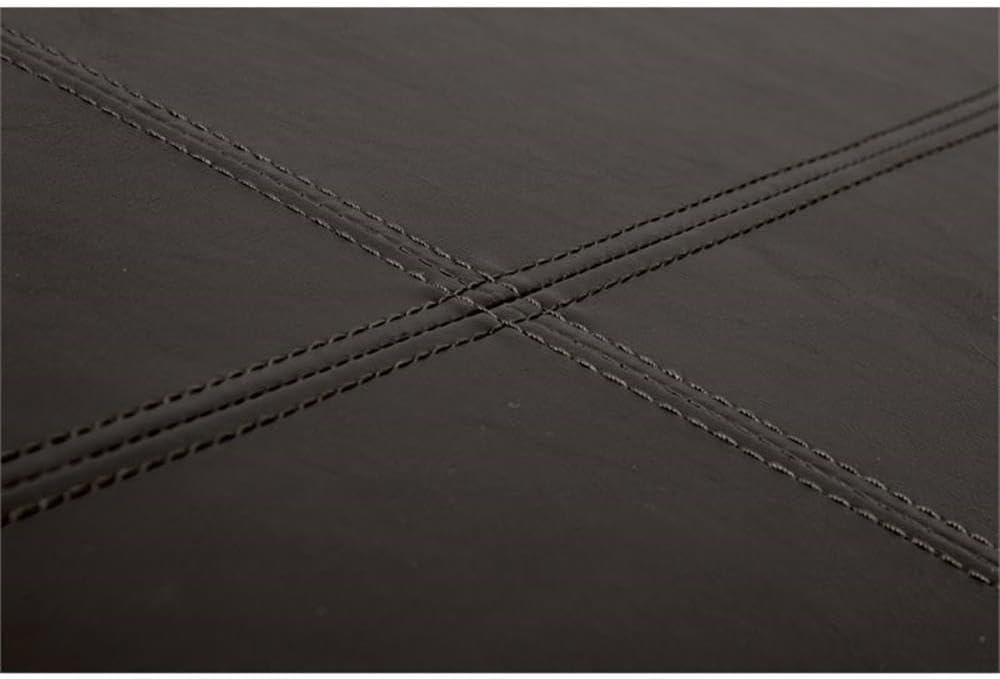 American Furniture Classics American Furniture Classics Model 512 Foldable Tufted Storage Bench - Dark Brown