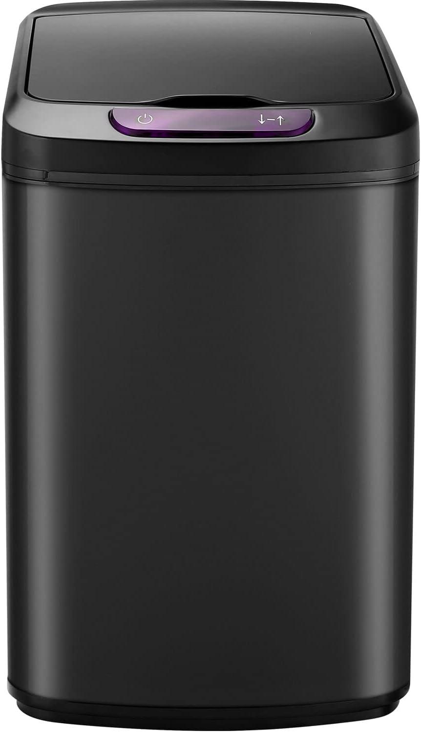 Hanover Steel Motion Sensor Waste Basket - 3.2 Gallons