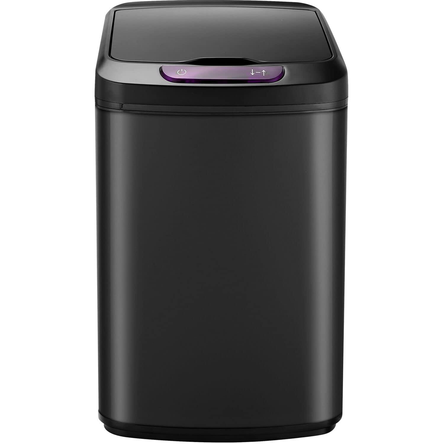 Hanover Steel Motion Sensor Waste Basket - 3.2 Gallons