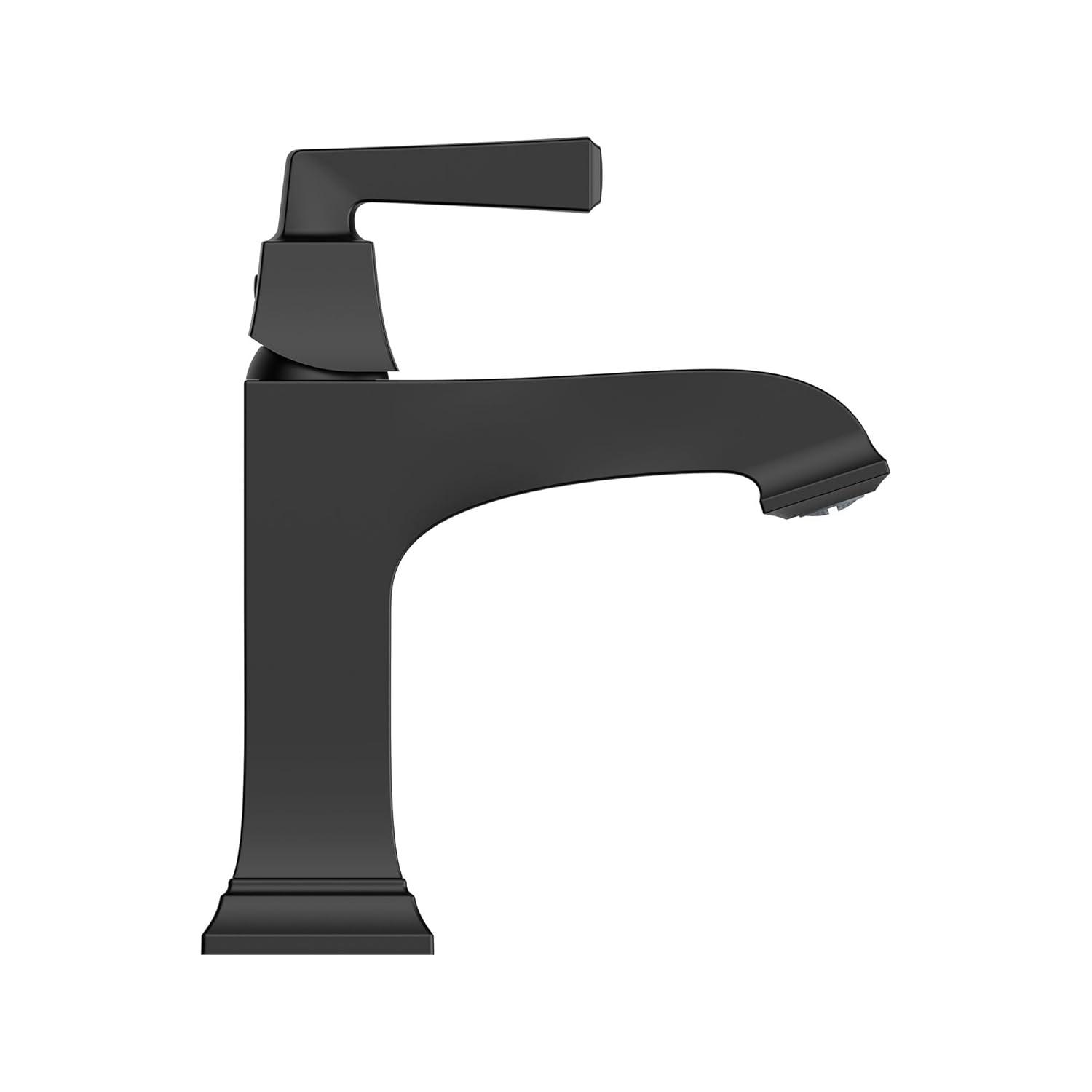 American Standard Town Square S Single-Hole Single-handle Bathroom Faucet with Drain Assembly 7455107.013
