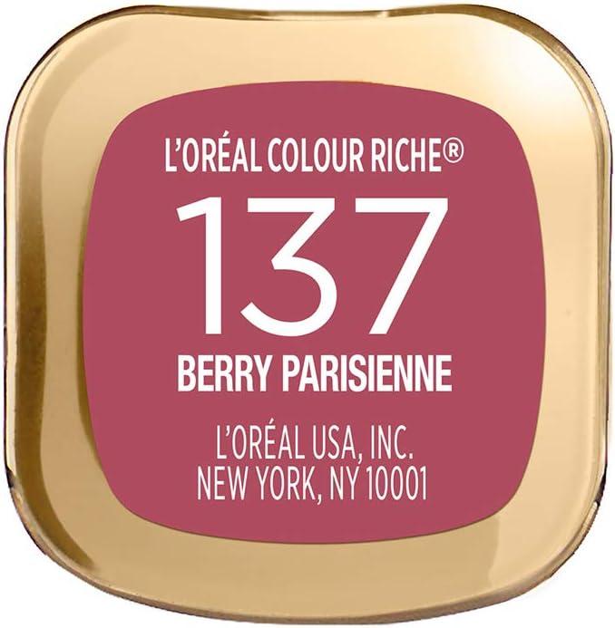 L'Oreal Paris Colour Riche Original Satin Lipstick 137 Berry Parisenne