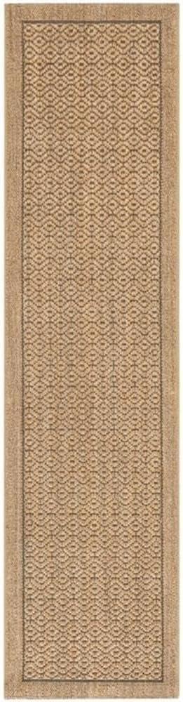 SAFAVIEH Palm Beach Jannine Geometric Area Rug, Natural, 9' x 12'