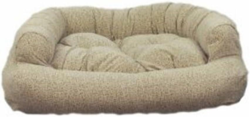 Snoozer Luxury Microsuede Overstuffed Bolster Dog Sofa