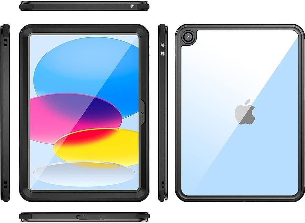 SaharaCase Water-Resistant Case for iPad 11'' (A16) and iPad 10.9" (10th Gen) Black (TB00271)