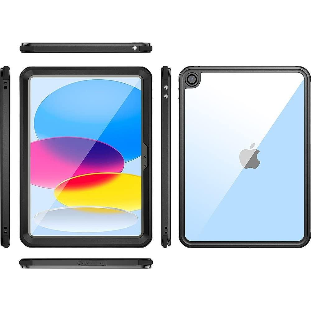 SaharaCase Water-Resistant Case for iPad 11'' (A16) and iPad 10.9" (10th Gen) Black (TB00271)