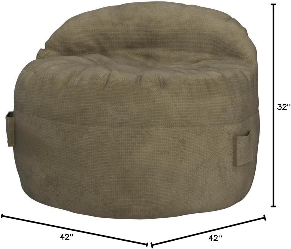 CordaRoy's Chenille Nest Gaming Convertible Bean Bag Chair