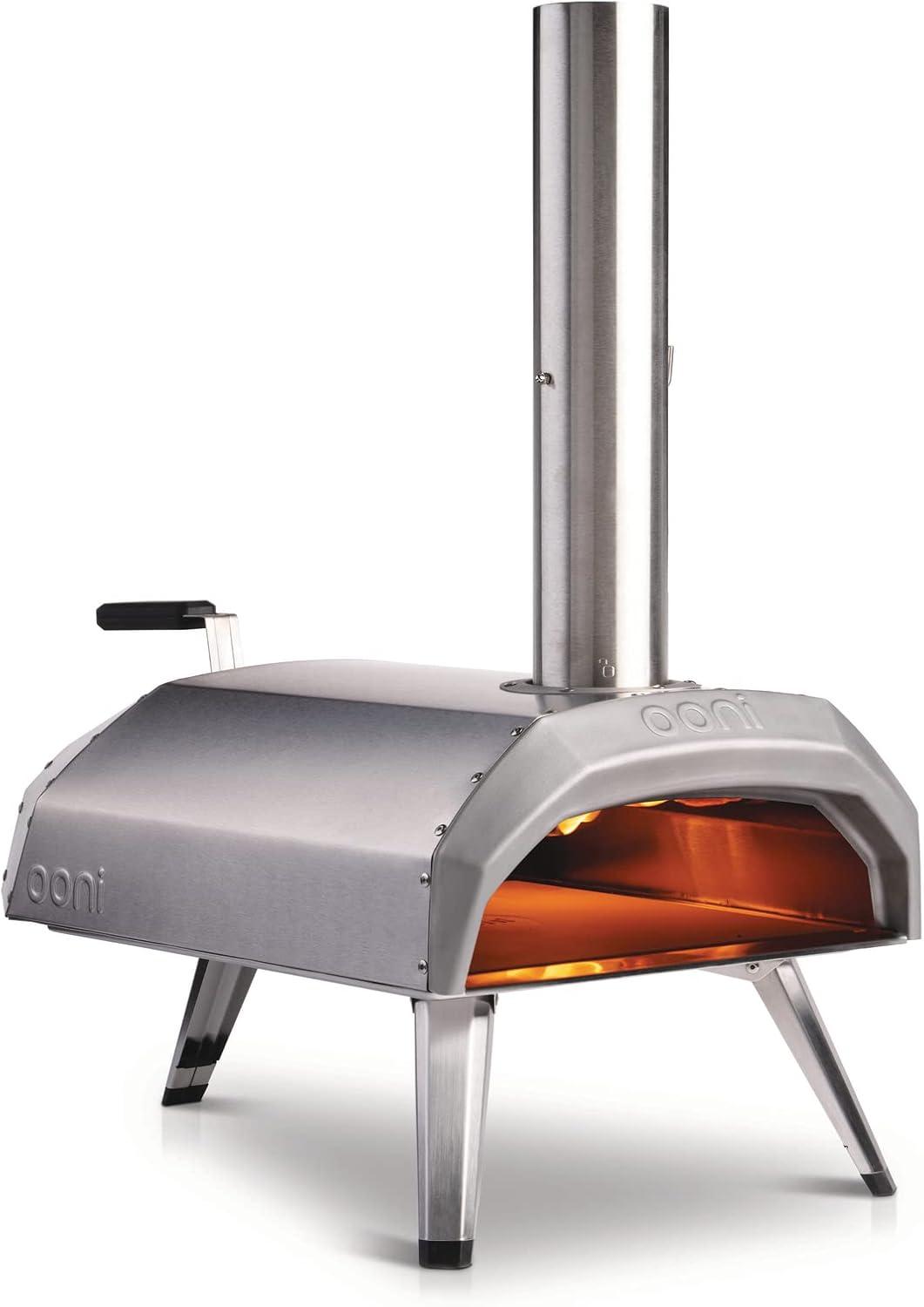 Ooni Karu 12 Multi-Fuel Outdoor Pizza Oven, Portable Wood Fired and Gas Pizza Oven