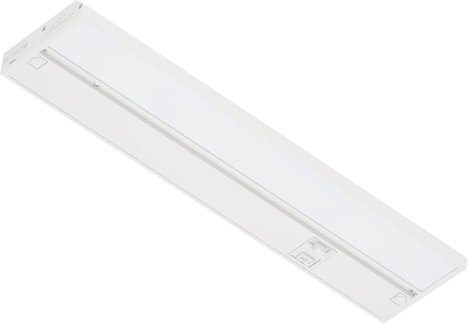 LAGOM 12" Direct Wire Dimmable LED Under Cabinet Lights, Selectable 2700K/4000K/5000K