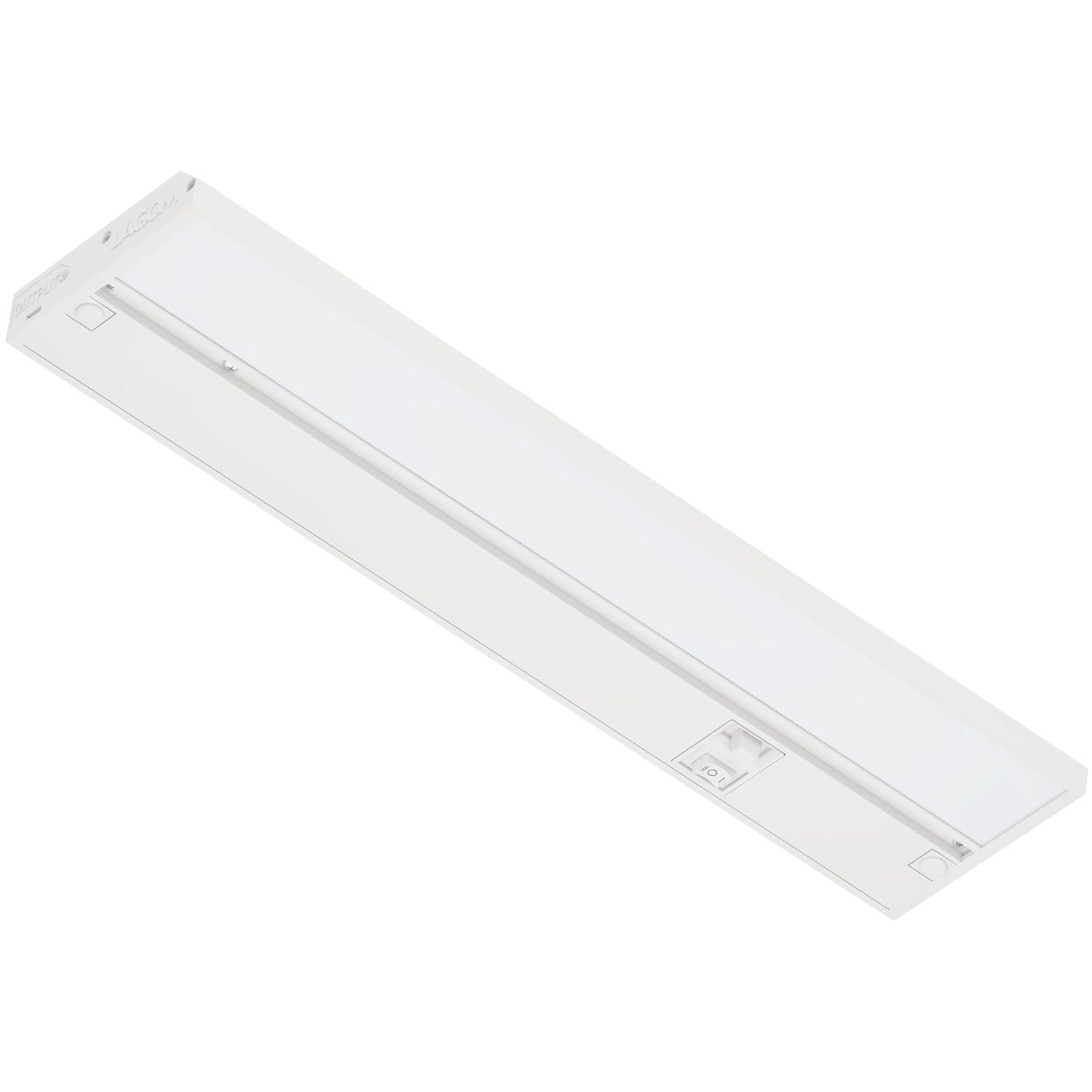 LAGOM 12" Direct Wire Dimmable LED Under Cabinet Lights, Selectable 2700K/4000K/5000K