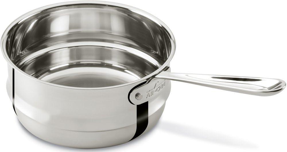 All-Clad 3 Quart Stainless Steel Double Boiler Insert