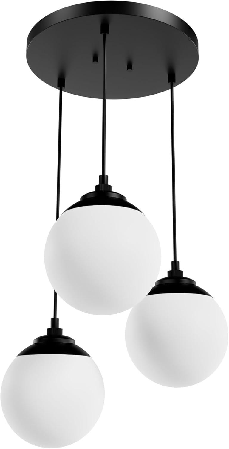 Hepburn 3 - Light Cluster Globe Pendant