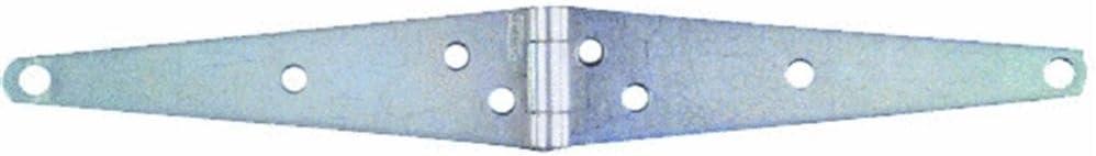 National Hardware - V280 6" Light Strap Hinges without Screws - Boxed Loose