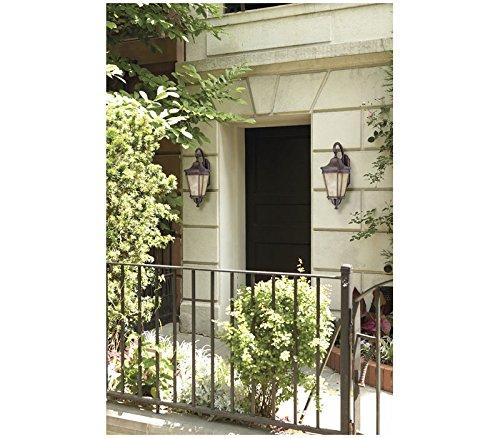 Feiss OL5408BK Cotswold Lane Outdoor Post Lighting, Black, 3-Light (12"W x 28"H) 180watts