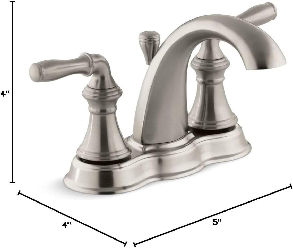 Kohler Devonshire Centerset Bathroom Sink Faucet, 1.2 gpm
