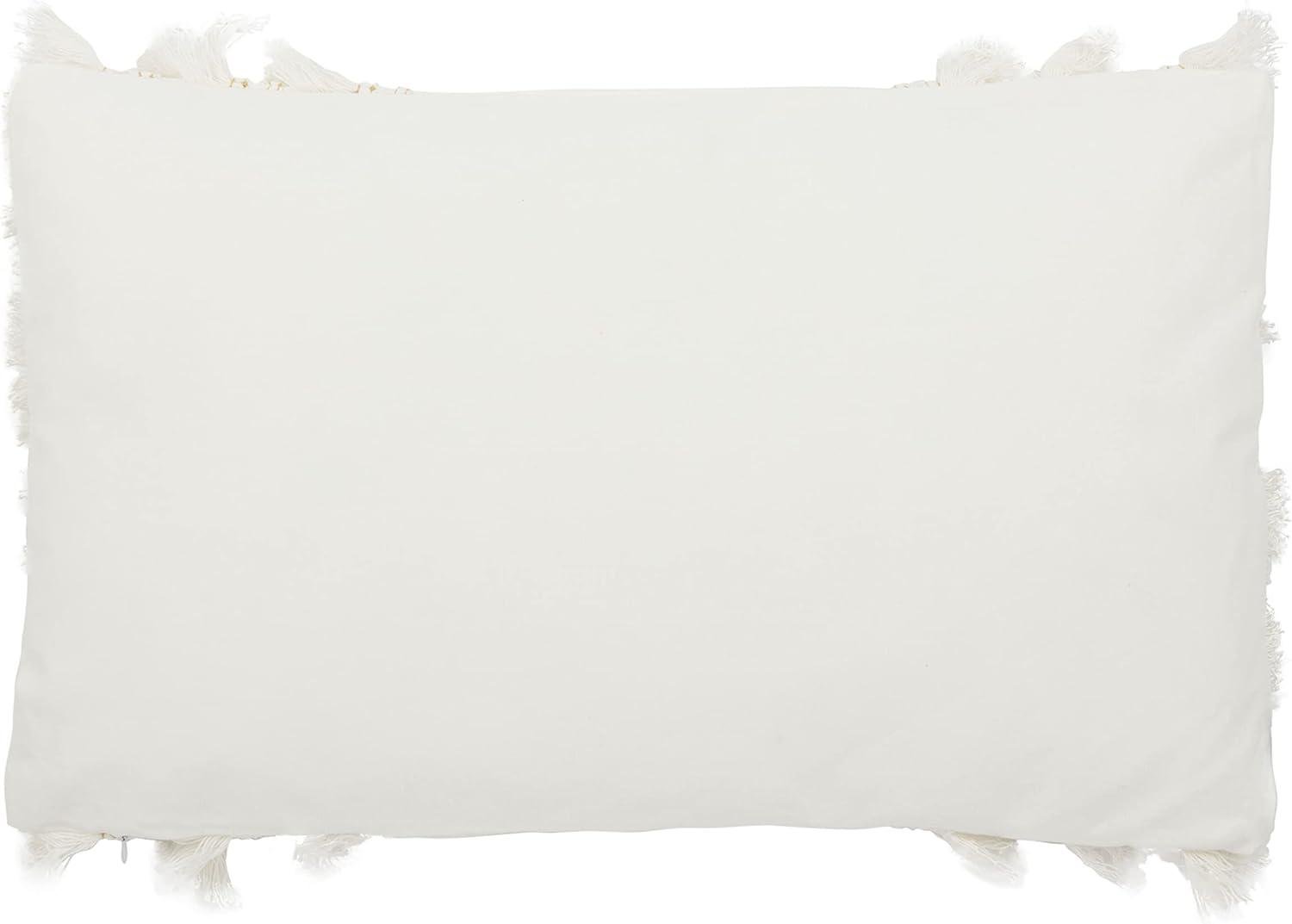 Hooda Fringed Cotton Throw Pillow