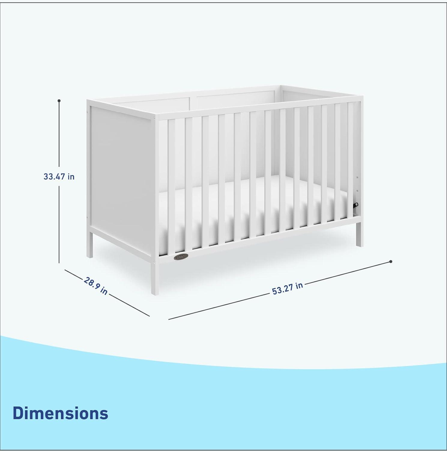 Graco Theo 3-in-1 Convertible Crib