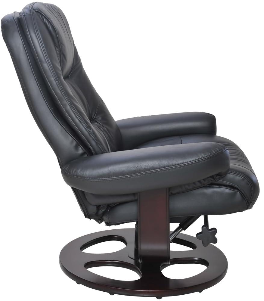 Barcalounger Jacque Swivel Pedestal Recliner w/Ottoman