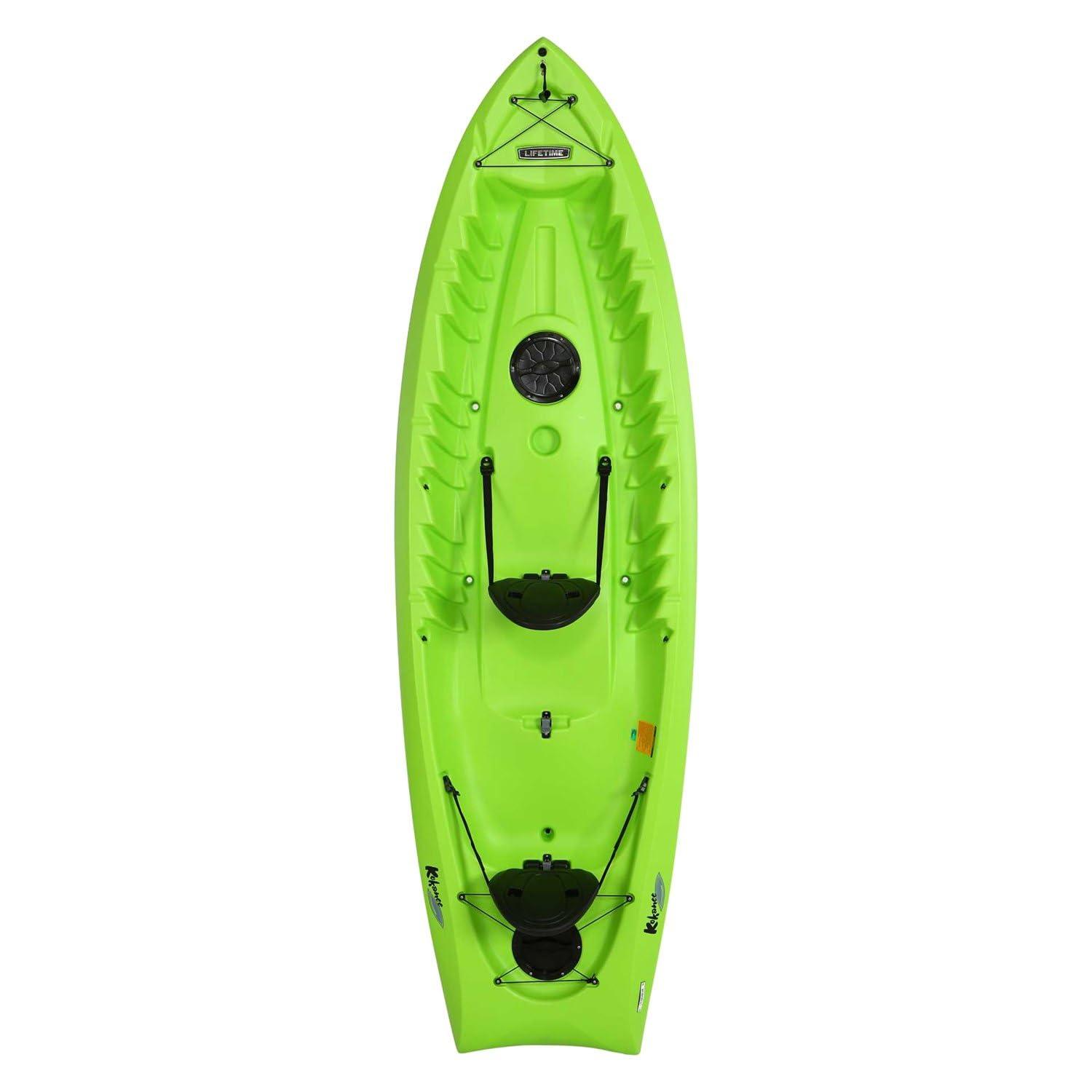 Lifetime Kokanee 10.5 ft Tandem Kayak, Lime Green (90436)