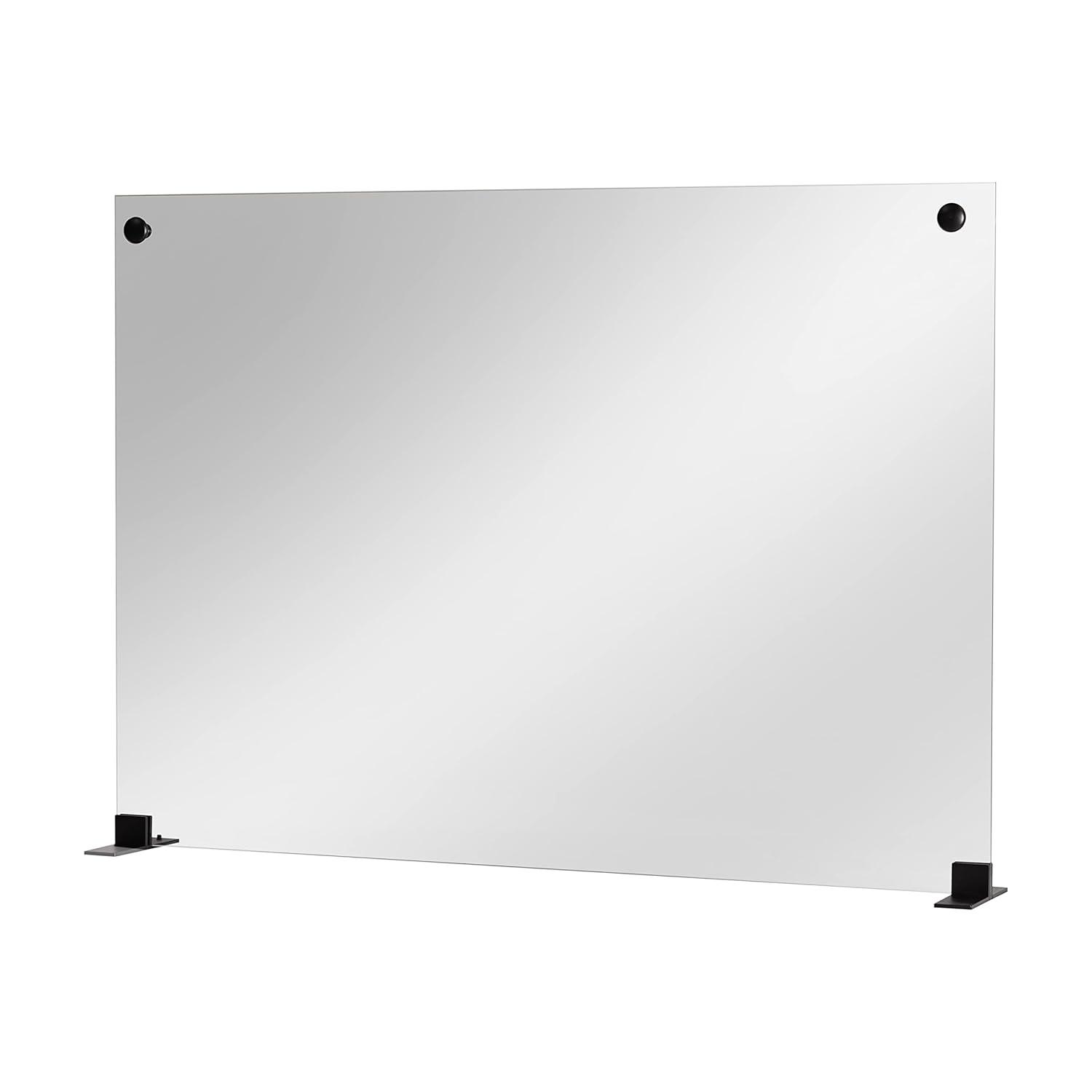 Pleasant Hearth Glass Fireplace Screen - Large