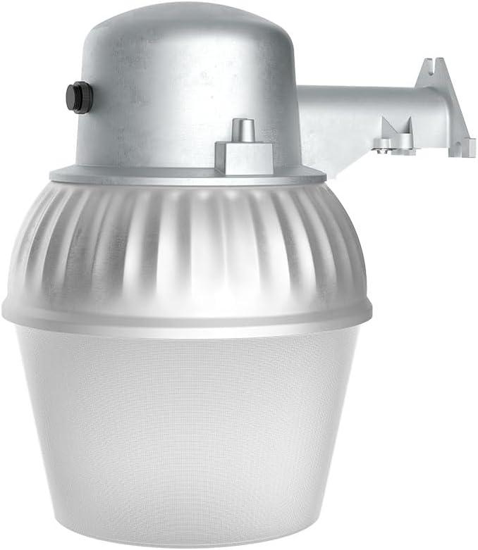 2 - Head LED Hardwired Dusk to Dawn Outdoor Security Flood Light