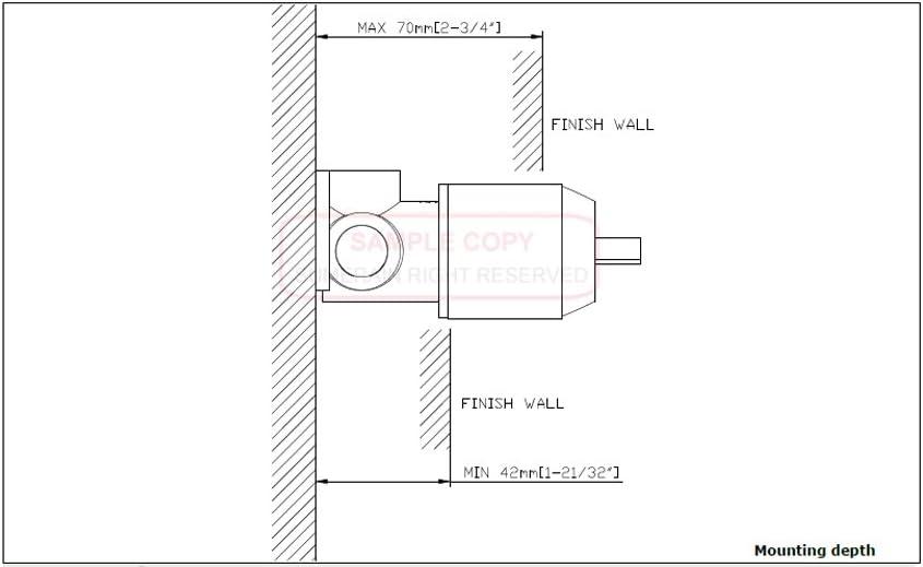 Concealed Mixer Showers with Rough in-Valve