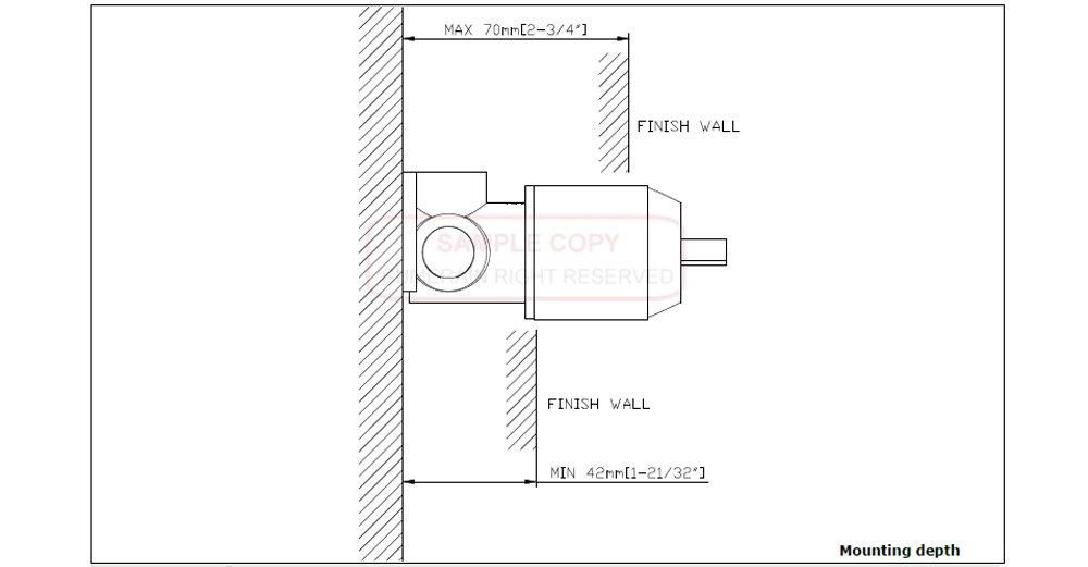 Concealed Mixer Showers with Rough in-Valve