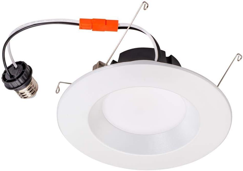 Topaz LED 5"/6" Smooth Retrofit Trim LED Recessed Downlights, 3000K