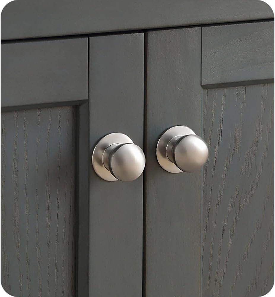 Manchester 30" Freestanding Single Sink Bathroom Vanity with Integrated Sink (Faucet Not Included)