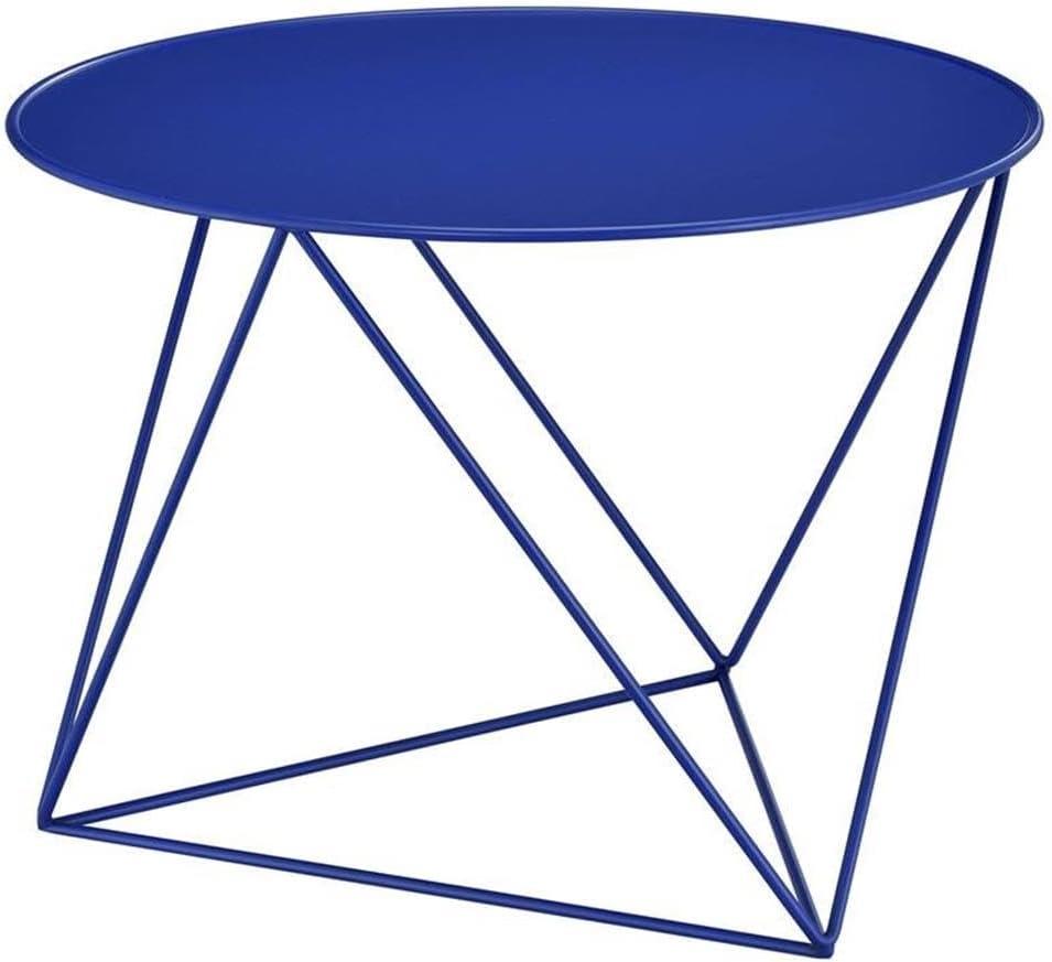 Epidia Accent Table Yellow - Acme Furniture: Modern Geometric Metal Base, 17" High