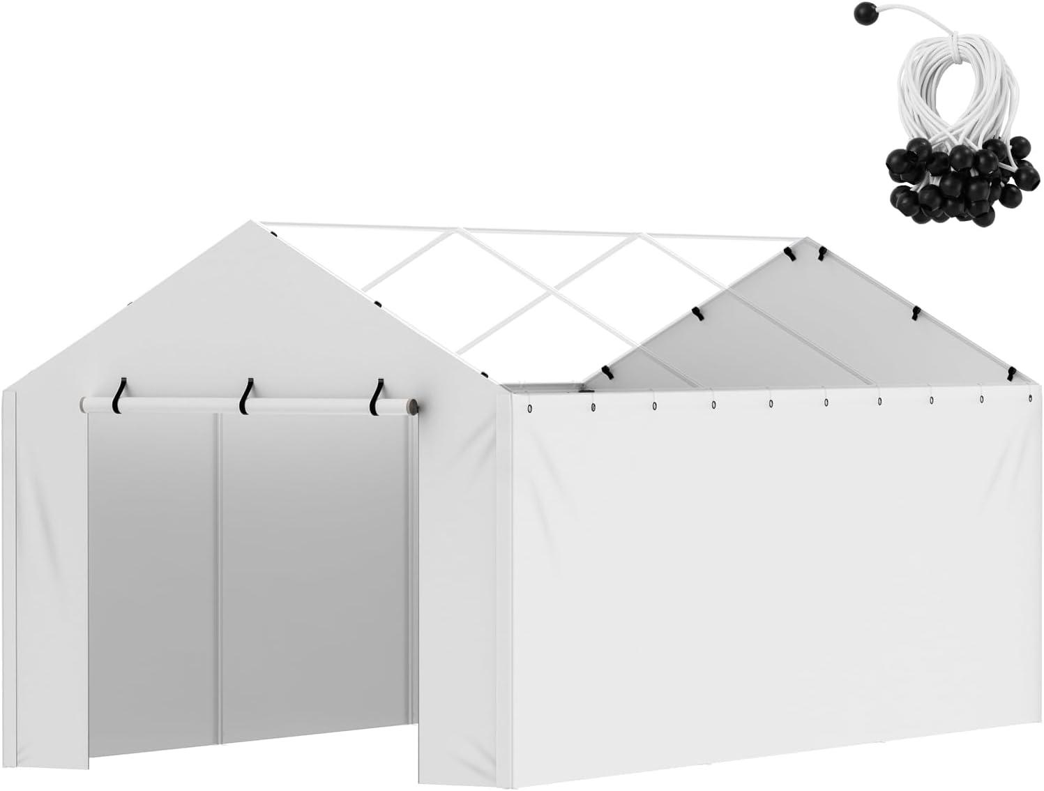 VEVOR 10 Ft. W x 20 Ft. D Garage