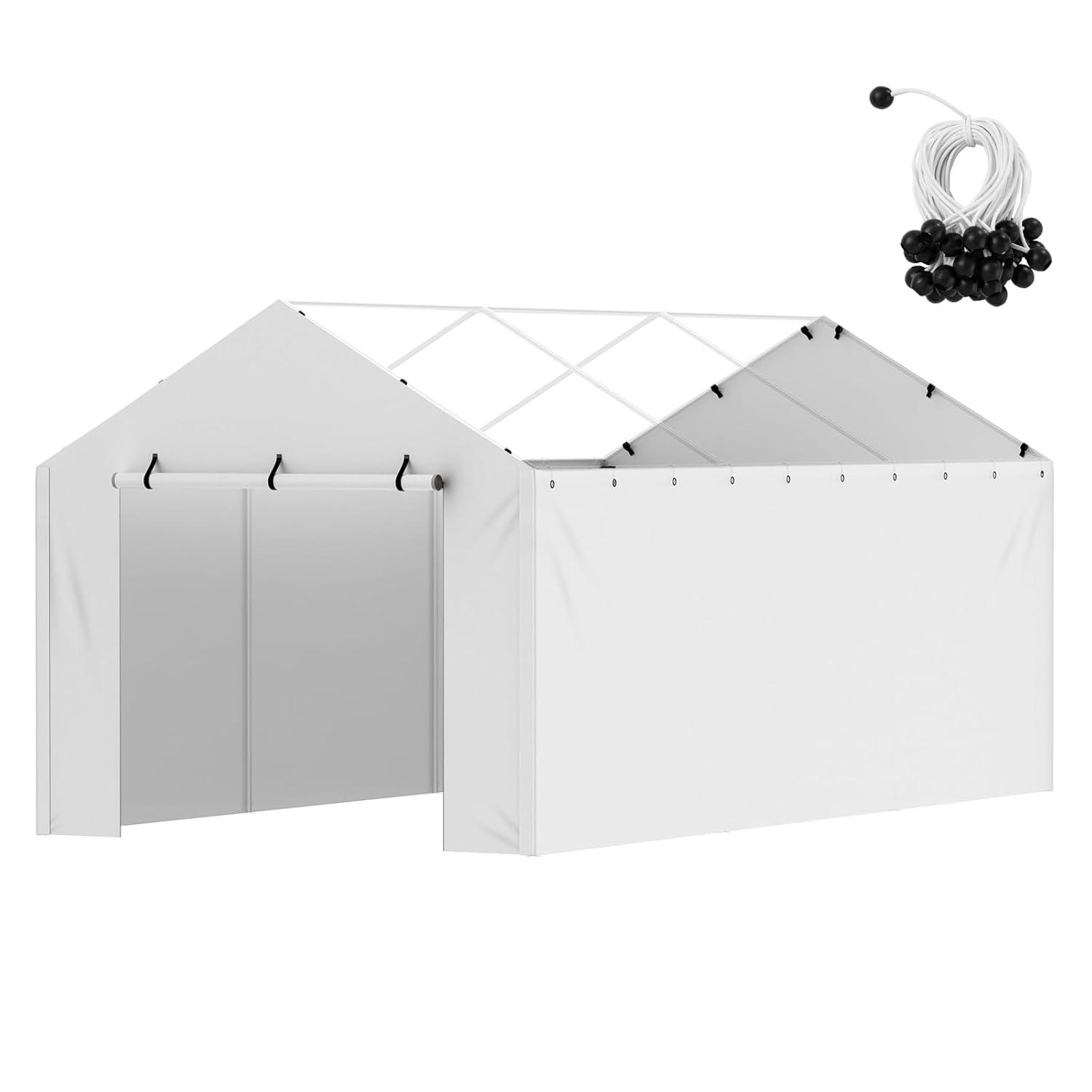 VEVOR 10 Ft. W x 20 Ft. D Garage