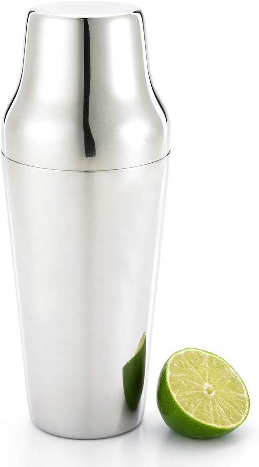 24oz Silver Stainless Steel Cocktail Shaker Set