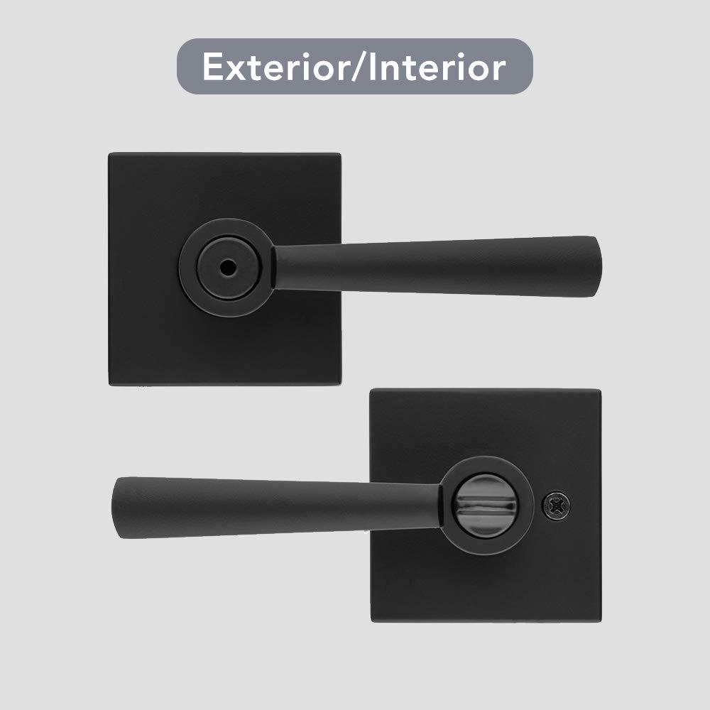 Baldwin 353Spl-Sqr Spyglass Privacy Door Lever Set