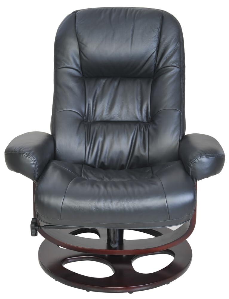 Barcalounger Jacque Swivel Pedestal Recliner w/Ottoman