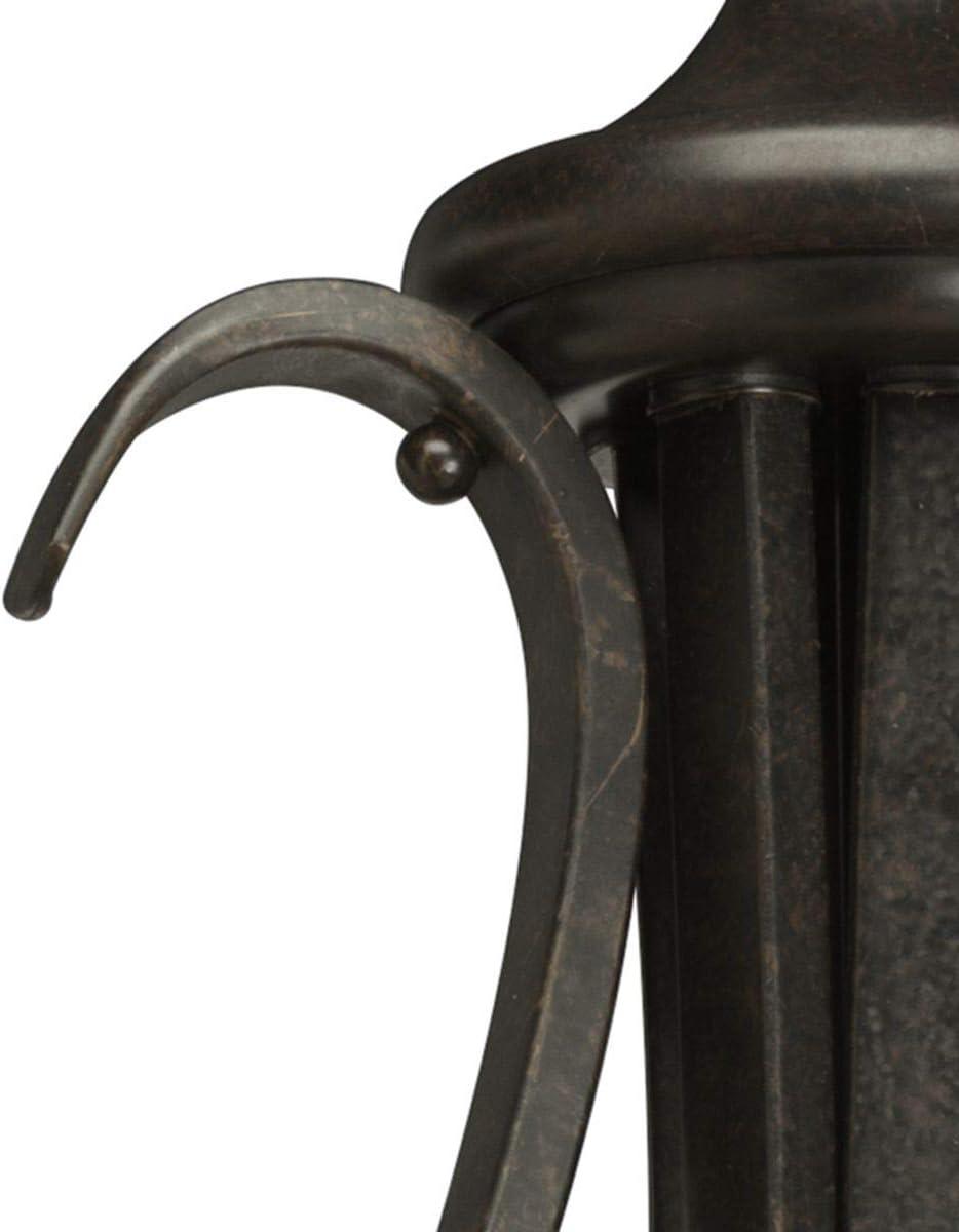 Fleur De Lis Living Lilly 3 - Light Forged Bronze Unique/Statement Pendant