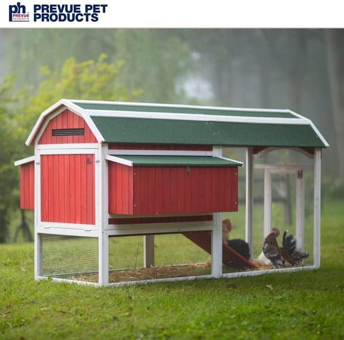 Prevue Pet Products 467 Large Barn Chicken Coop