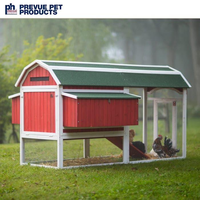 Prevue Pet Products 467 Large Barn Chicken Coop