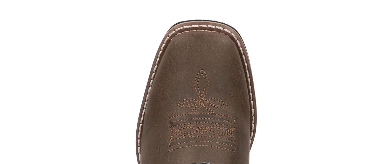 SMOKY MOUNTAIN BOOTS Kids Monterey Western Boots, Color: Brown/Black, Size: 6 (1575T-6R)