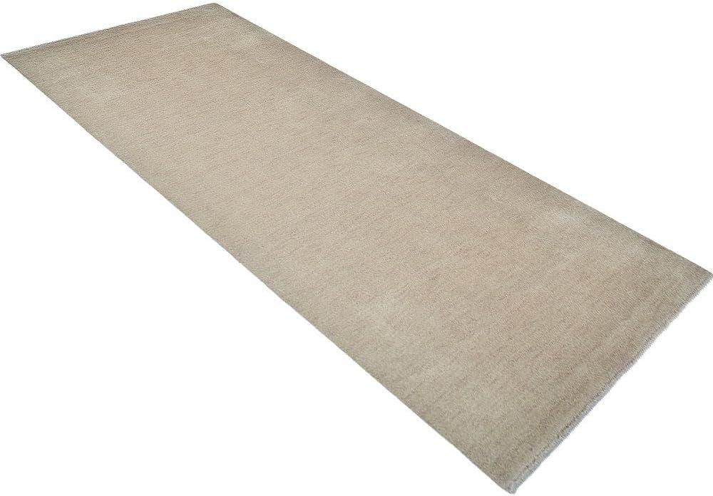 Rugsotic Carpets Alfombras Hechas a Mano Telar Anudado Redondo 10'x10' Lana Beige para Uso en Interiores
