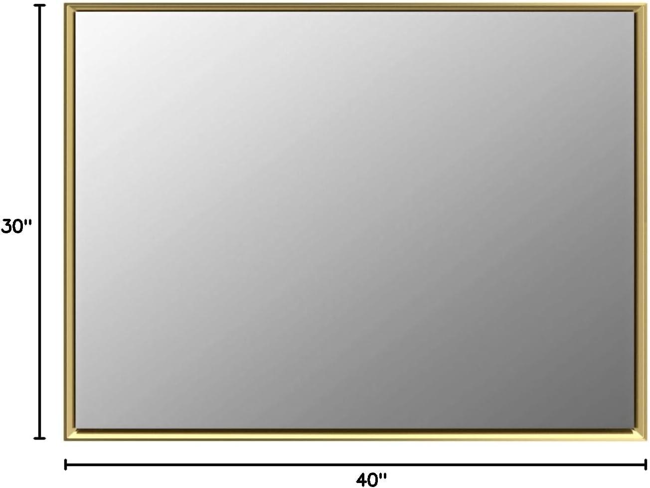 Decorative Wall Mirror Beveled Design, Bathroom Vanity Mirror Accent Mirror Finish