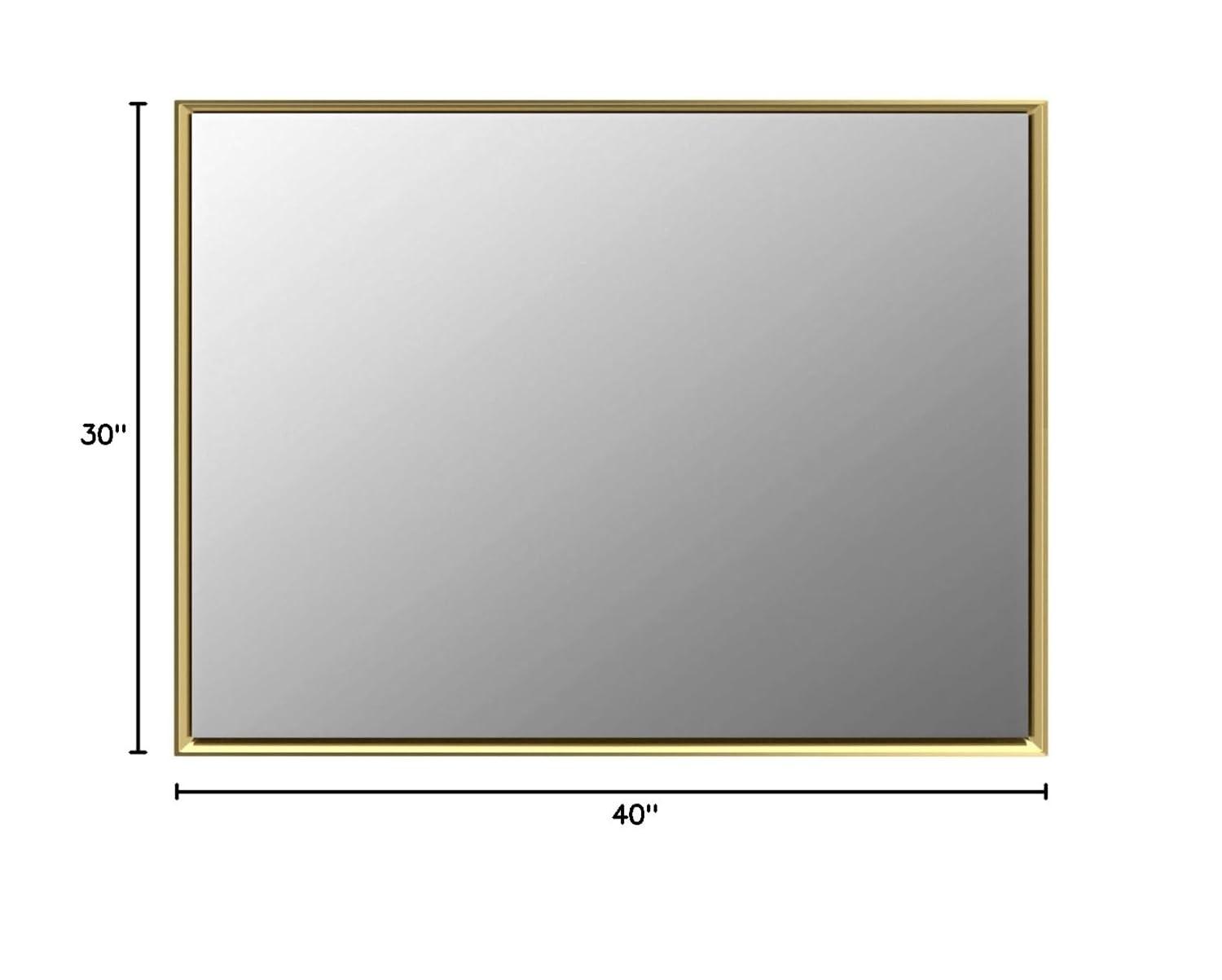 Decorative Wall Mirror Beveled Design, Bathroom Vanity Mirror Accent Mirror Finish