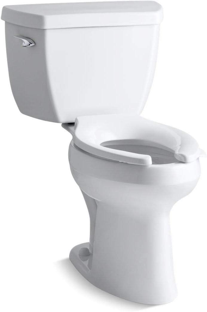 Highline Classic Comfort Height 2 Piece Elongated 1.0 GPF Toilet with Pressure Flush Technology