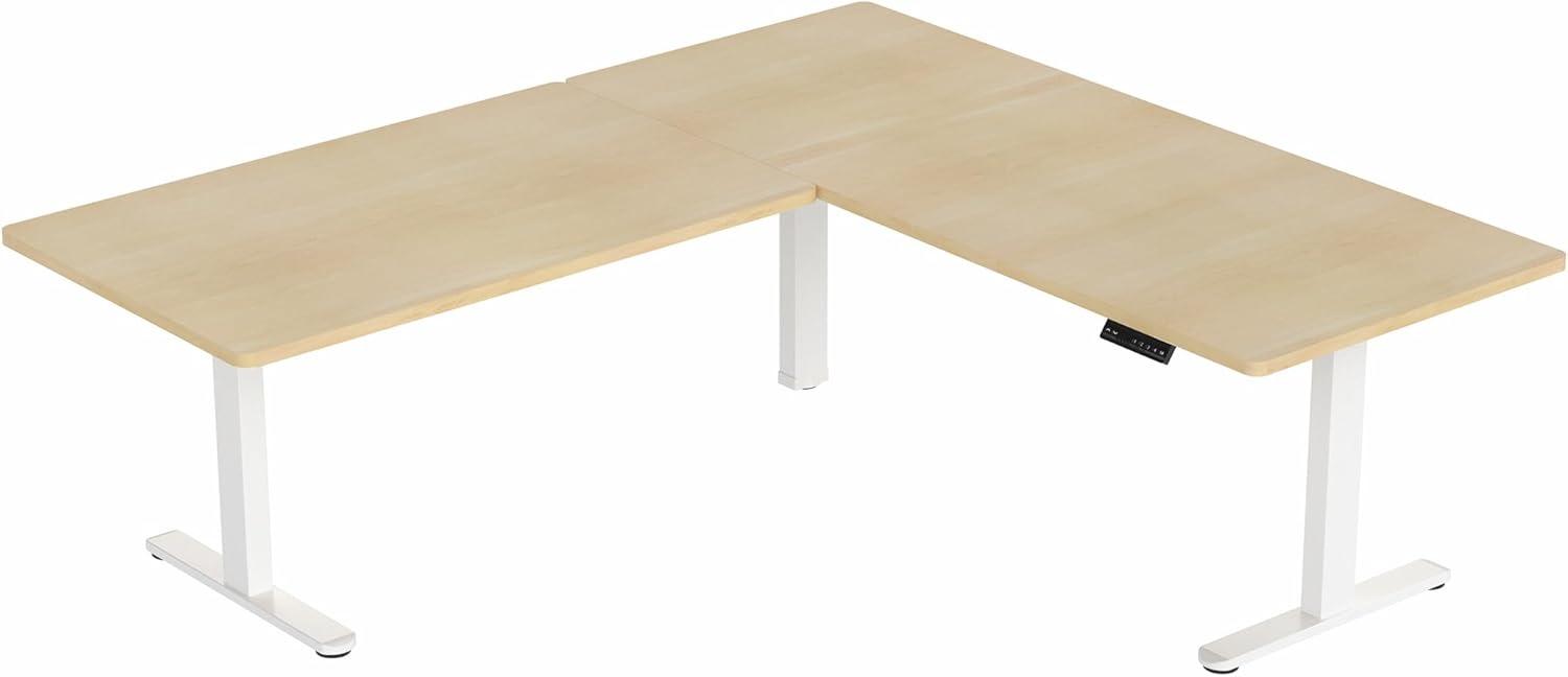 Vivo VIVO Electric 77" x 71" Corner Stand Up Desk, 3E7B Series